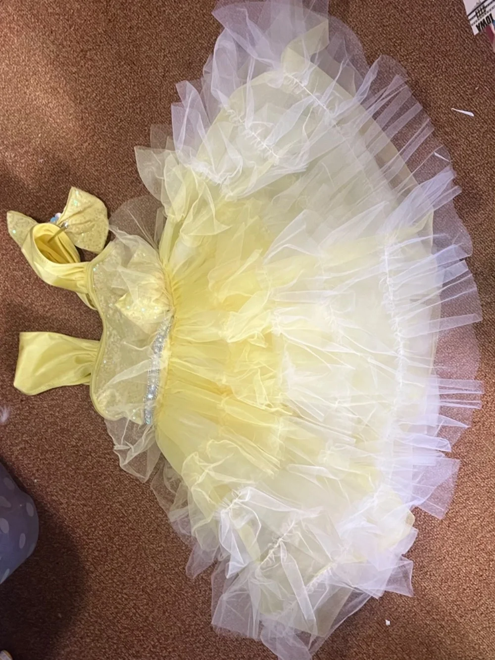 Weismann Dance Yellow Tutu Costume Medium Child